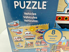 Melissa   Doug Multicolor Wooden Sound Puzzle Transportation Vehicles 8-piece