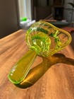 Mosser Hand Held Citrus Reamer Juicer Canary Yellow Vaseline