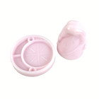 Pink Bottoms Up Shot Glass   Coaster