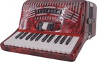 Hohner Hohnica Beginner 48 Bass Accordion Red