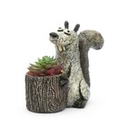 Lumpy The Baby Squirrel    Blob House Planter