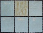 Bermuda Gvi 2 - Shades X 6 For Study  Fine L m mint  Cat    519 