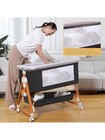 Baby Bedside Sleeper Bassinet Bed 3-in-1 Portable Crib For Newborns Side Sleep  