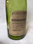 1957 Vintage Drc Romanee Conti  Green Glass  empty  Bottle From Japan Rare