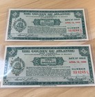 Great Depression    county Of Atlantic  New Jersey     1 Depression Scrips     2 Conse