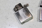 Vintage 1957 Zippo Lighter Blank Patent 2517191 Used Solid  W133