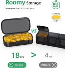 Pill Organizer With Large Capacity  Dual Protection Pill Box 7 Day