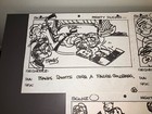 Mighty Ducks  disney  1992  5pc  Orig  Live-action Film Storyboard Lot   Coa 