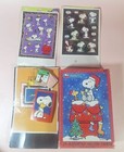 Vintage Hallmark Peanuts Snoopy Cards   Stickers Lot