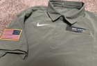 Nike Ohio State Military Salute To Service Uv Polo Shirt Sz L New 80  Free Ship
