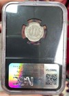 1869 Three Cent Nickel Ngc Ms62 Uncirculated Coin 3cn