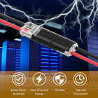 2 Pin Waterproof Electrical Connector Car Automotive Wire Plug Terminal Lot