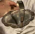 Vintage Austrian 800 Silver Pierced Basket 7  1 2    Long 159 Grams