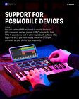      Donner Dmk25 Pro Usb Midi Keyboard Controller With Teaching Course   Software