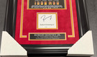 Robert Downey Jr Iron Man Signed Autographed Cut With Framed 8x10 Photo Jsa Coa