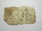 1754 Fifteen Shillings North Carolina Nc Colonial Currency Note Bill  Rare 15s