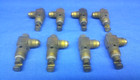Vintage Set Of 8 Hilborn 9a Fuel Injection Nozzles Gasser Racing Nhra Cackle
