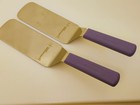 Dexter Usa 8x3 Set  3  Spatula Turners Stainless Semi Flex Purple Handle S286-8