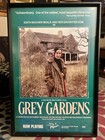 Grey Gardens Paris Theater Window Card     Framed     50th Anniversary     43x28 5