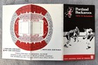 1973-74 Portland Buckaroos Hockey Schedule  Final Season For Connie Madigan