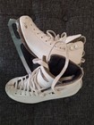 Riedell  21 Wide Kids Girls Sz 1 White Figure Ice Skates 21125