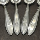 Set Of 4 Patrician 1914 Community Plate Teaspoons Silverplate Oneida
