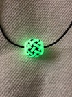 Naked And Afraid Tv Show Glow Dark 3d Barrel Bead Leather Reproduction Necklace