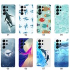 Marine Animals Phone Cover For Samsung Galaxy A16 A54 S24 Ultra S23 S25 Tpu Case