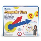 Magnetic Time Activity Set For Homeschooling - Time Telling   Basic Math Skills 
