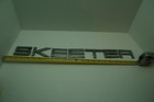 Used Factory  skeeter  Boat Emblems 22 5  Emblem Stickers Decal Factory Chrome