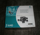 Logitech Z-640 Dolby 5 1 Surround Sound System Speakers Subwoofer Pc Video Game