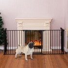 Fireplace Fence Baby Safety Fence Hearth Gate Bbq Metal Fire Gate Pet Dog Cat