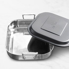 All-clad Gourmet Accessories Stainless-steel Lasagna Pan With Lid New