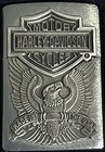Zippo 2006 Harley Davidson Made In Usa Eagle Emblem Lighter Sealed Box K390