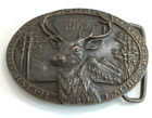 Exclusive Purchase Private Sale Rl Cervus Logo 100  Brass Carved Belt Buckle