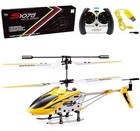 Yellow Syma S107g 3 5ch Mini Rc Helicopter Metal Remote Control Helicopter Kids