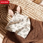 Baby Saliva Towels Cartoon Print Muslin Hand Face Wipes Newborn Bib Kids Handker