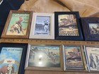 Collection Of Framed Vintage Style Western Art Graphics  Rodeo  Ranch  Cattle