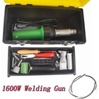 1600w Plastic Welder Welding Tool Heat Heating Gun Torch Hot Air Pistol Pvc W   