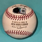 Jason Hammel  cubs  Signed Official 2016 World Series Baseball Beckett W  Insc