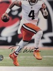 Deshawn Watson Auto Autograph 8x10 Photo Signed Browns 