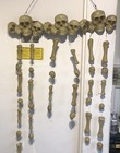Gemmy Doorway To Doom Animated Skeleton Bones Move Rattle Prop 2008