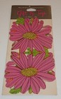 Vintage Gift Tags  2 Fuchsia Pink Flowers  3  Buzza Cardozo  New Sealed