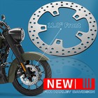 2pcs 11 8  Front Brake Rotors Polished For Harley Touring Street Electra Glide