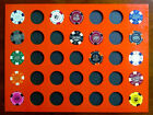 12x16 Poker Chip Frame Insert For 35 Casino harley Davidson Poker Chips