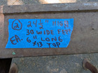  2 Industrial Iron Table Legs Antique Vintage Factory Machine Shop  Repurpose