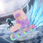 Adjustable Inline Skates With Light Up Wheels Roller Skates Blades For Boy Girls