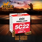 Dt Systems  22 Caliber 5c22 Blank Power Loads 100 Red 80-100 Yards 88118