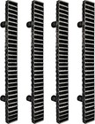 Set Of 4 Antique Iron Door And Cabinet Pull 7 7 Inch Brushed Black Finish