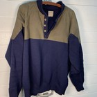 Filson Henley Guide Sweater Shooting Wool Warm Large 2xl Navy Style No  710